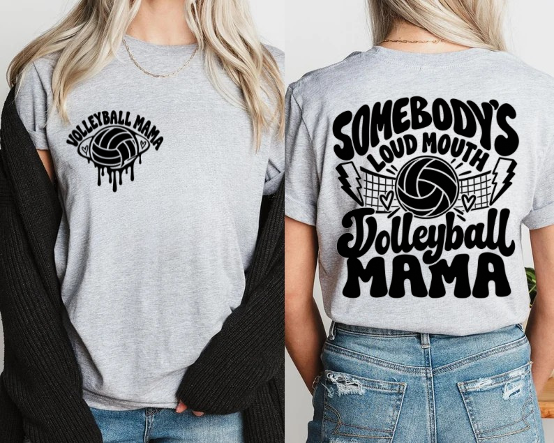 Loud Mouth Volleyball Mama
