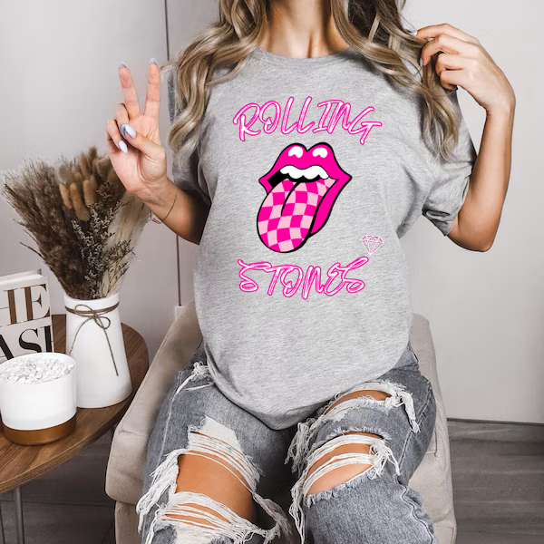 Pink Rolling Stones 👄