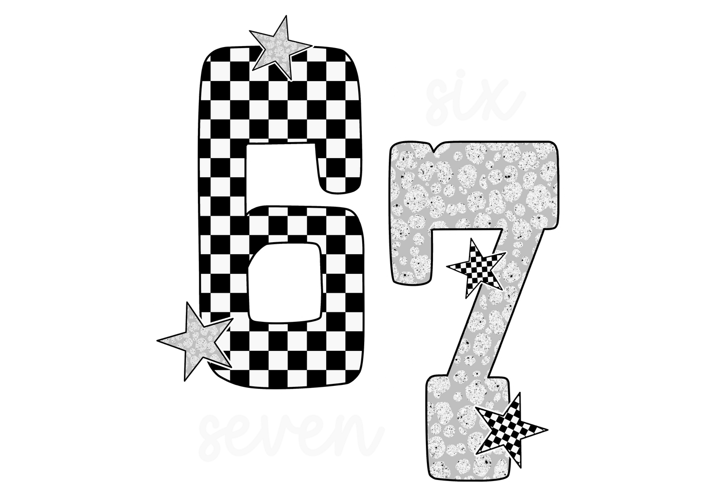 Youth Checkered Leopard 6 7