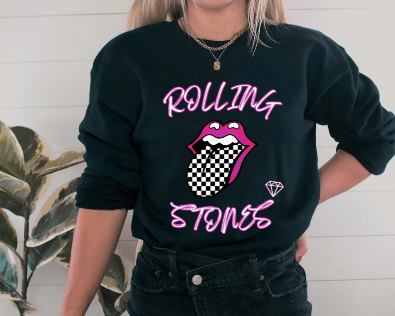 Purple Rolling Stones 👄