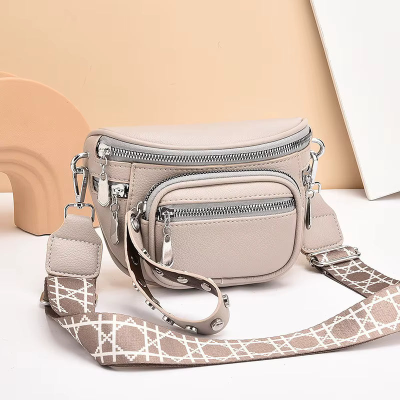 Sling Bag Silver Hardware