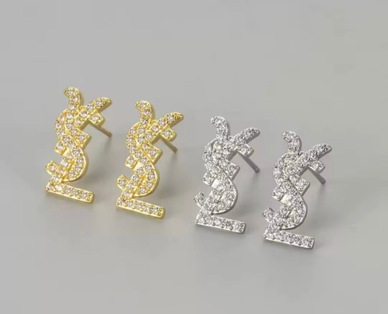Thick Y Earrings