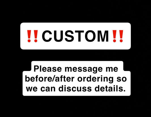 YOUTH CUSTOM MERCH