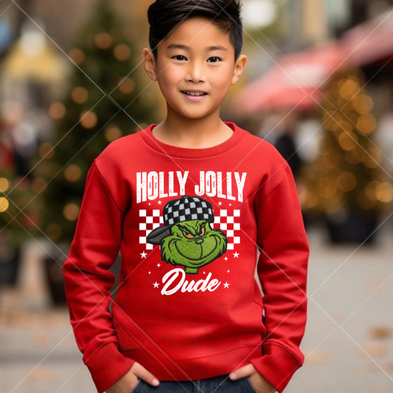 Youth Holly Jolly Dude