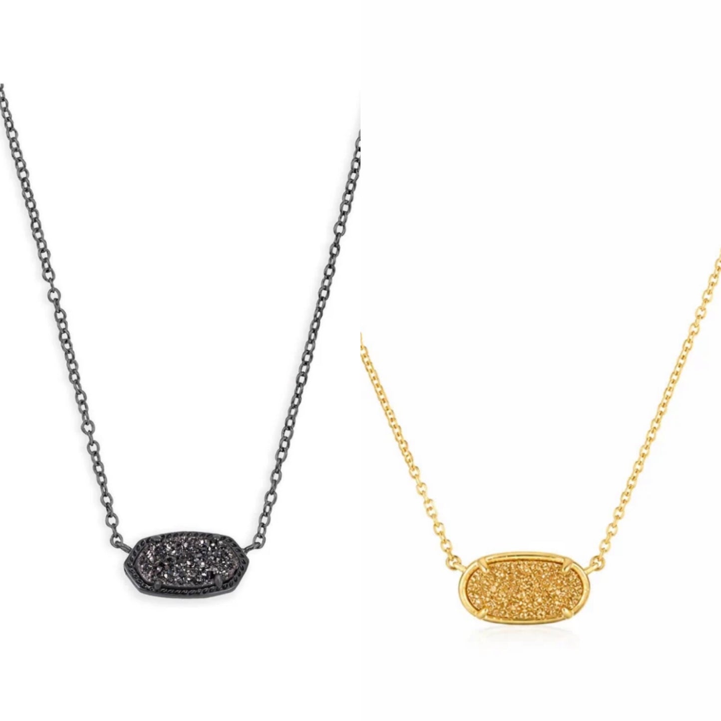 Oval Pendant Necklace