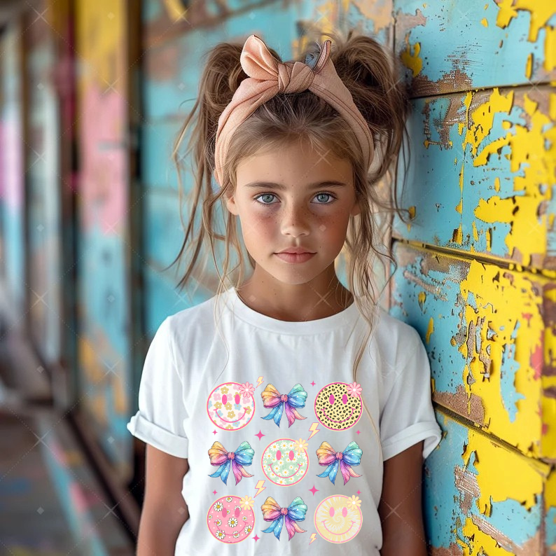 Youth Smiley Bows