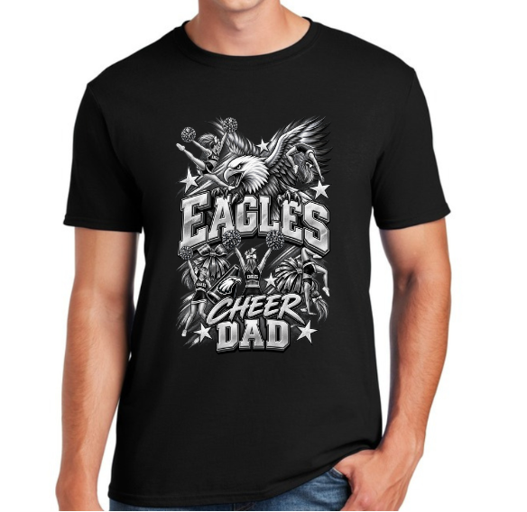 Eagles Cheer Dad