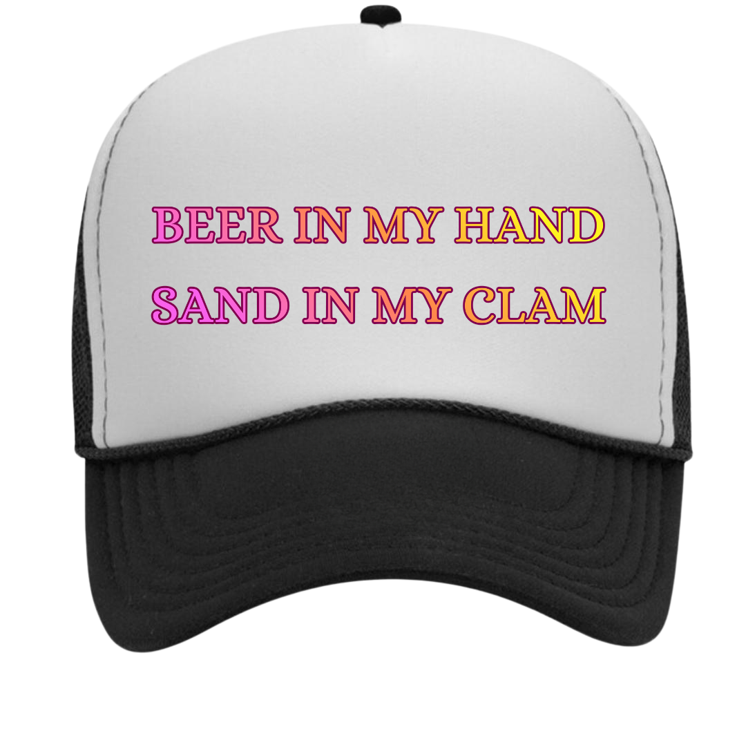 Beer & Sand Trucker Hat
