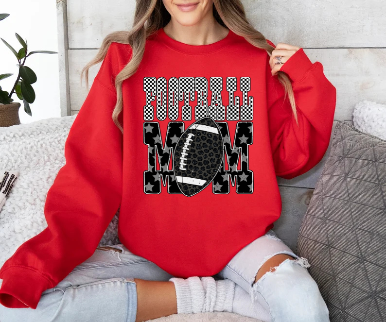 Football Mom Checkered🏈