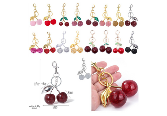Cherry Purse Charm