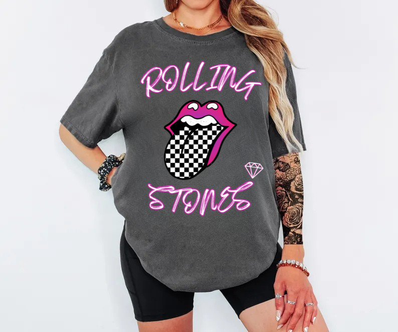 Purple Rolling Stones 👄