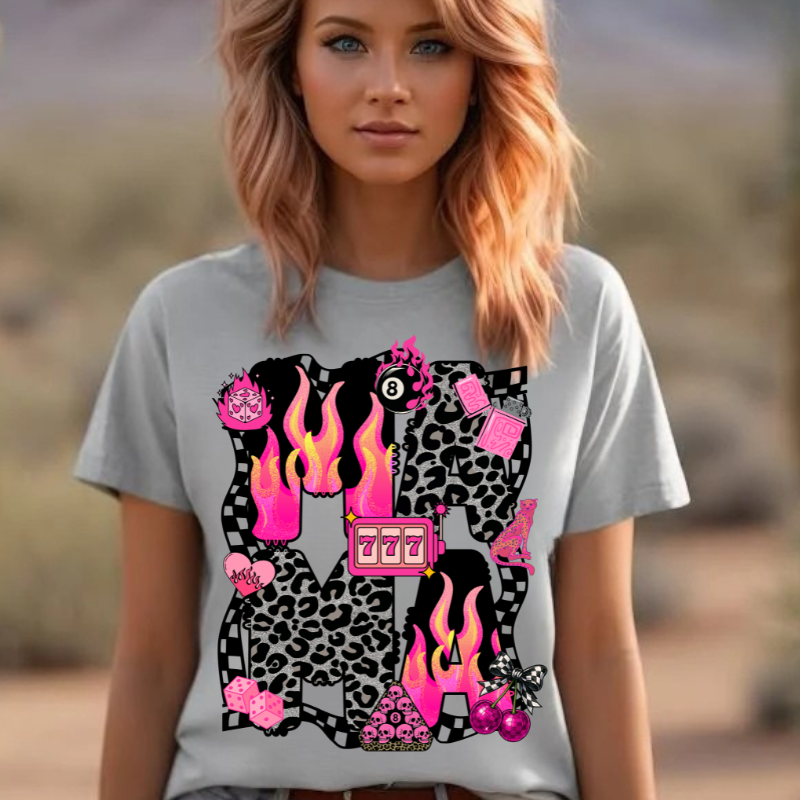 Mama Flames Pink