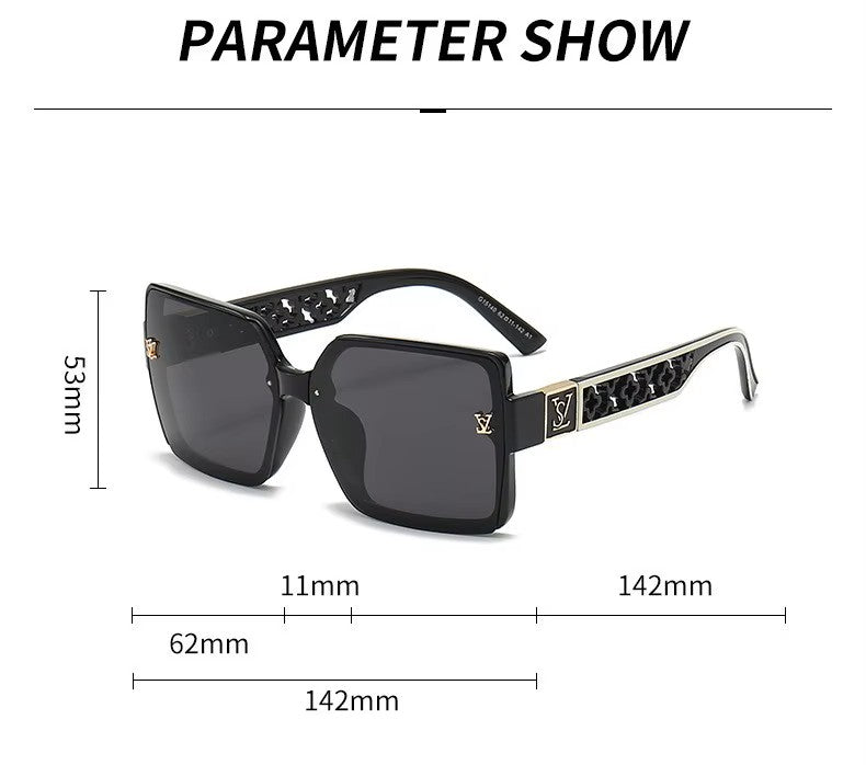 Metal Frame Sunglasses