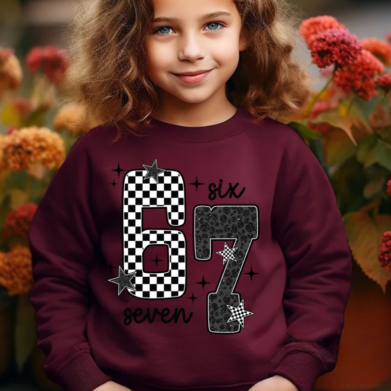 Youth Checkered Leopard 6 7