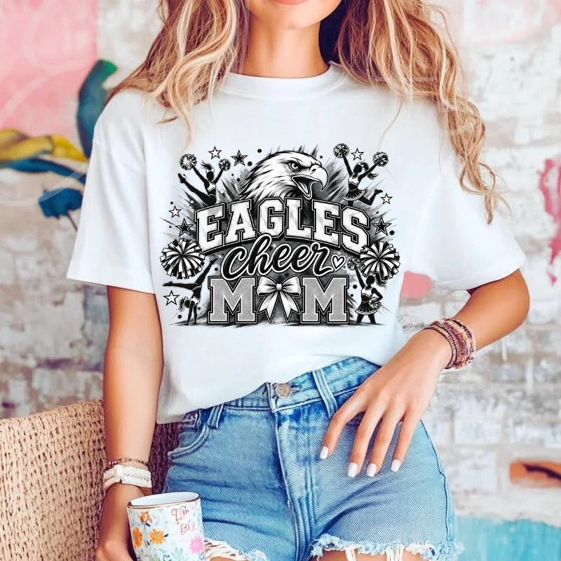 Eagles Cheer Mom