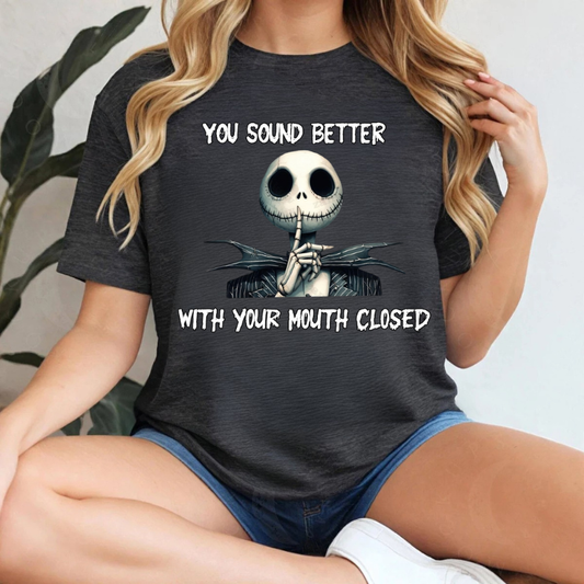 Mouth Closed Skellington