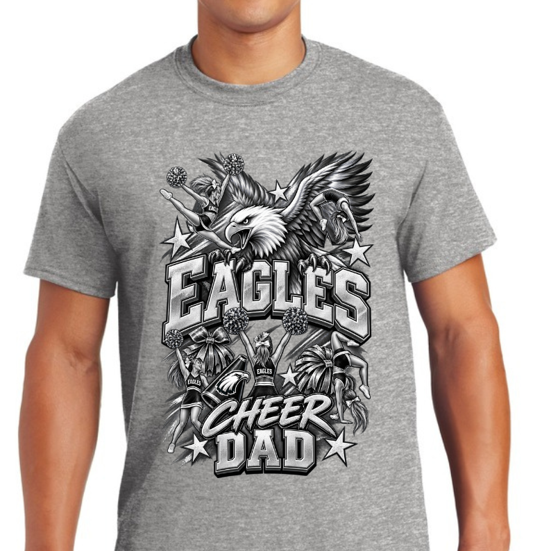 Eagles Cheer Dad