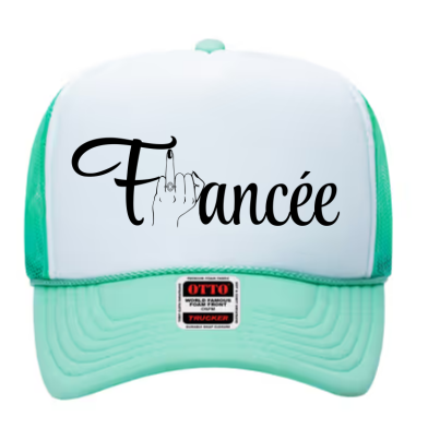 Fiancée Finger Trucker Hat