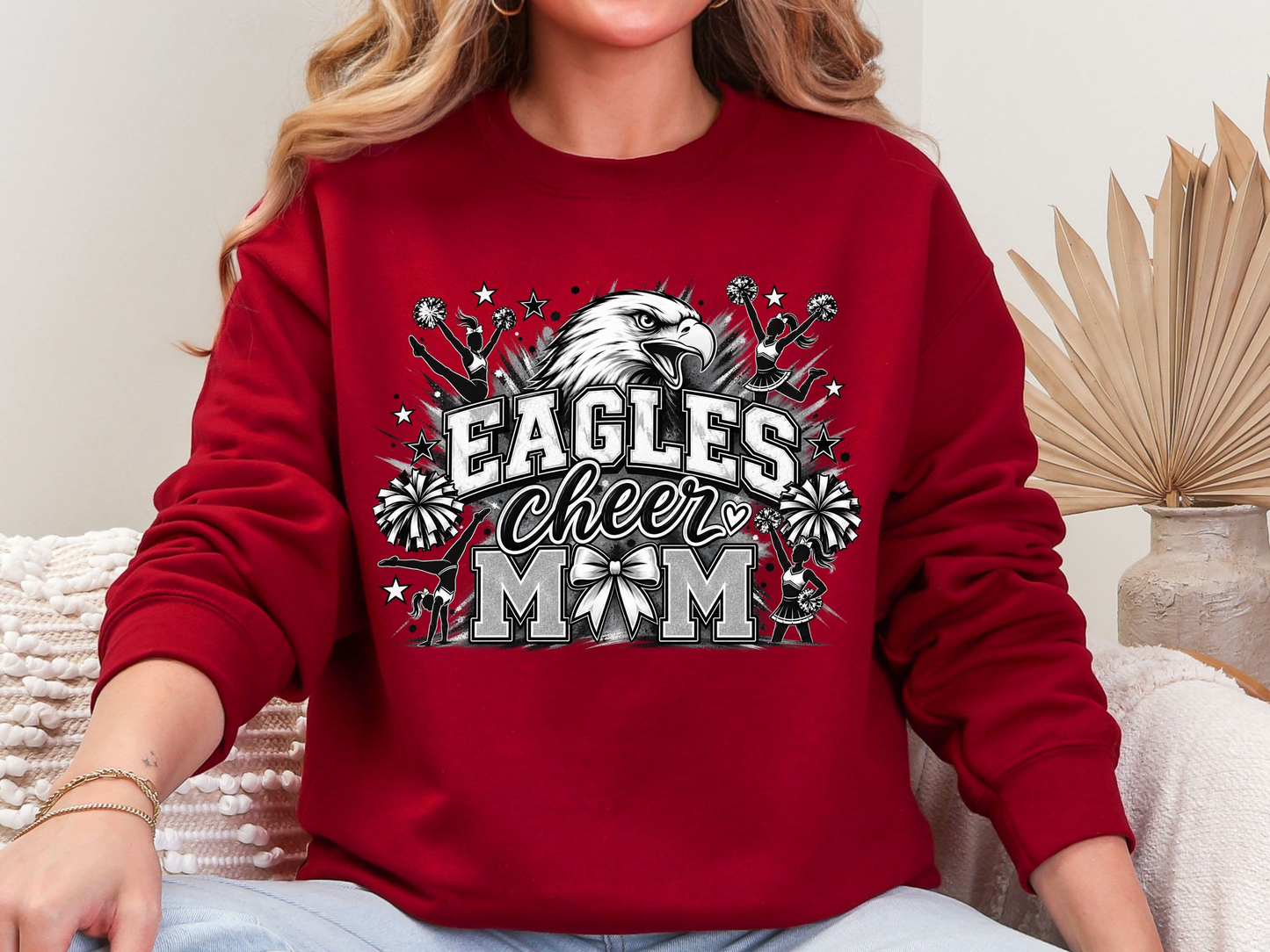 Eagles Cheer Mom