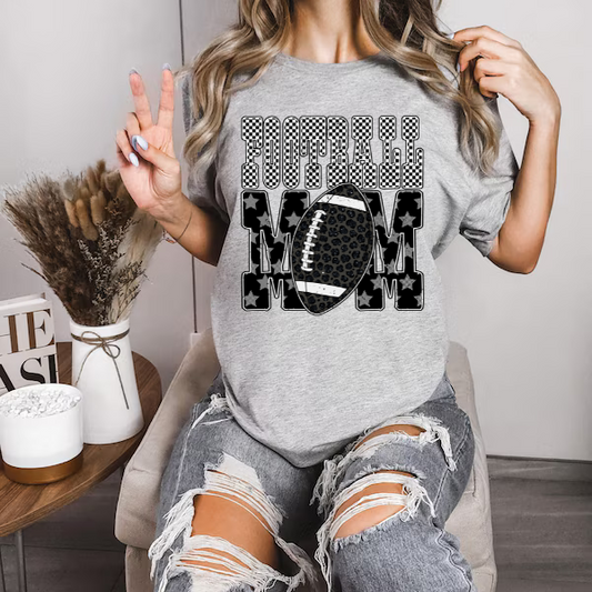Football Mom Checkered🏈