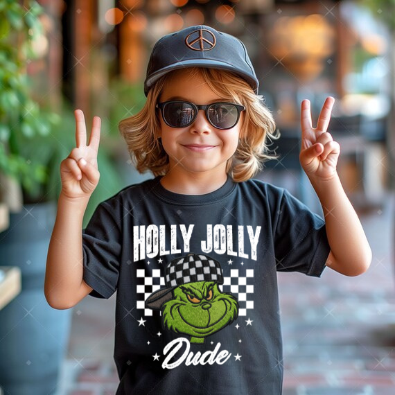 Youth Holly Jolly Dude