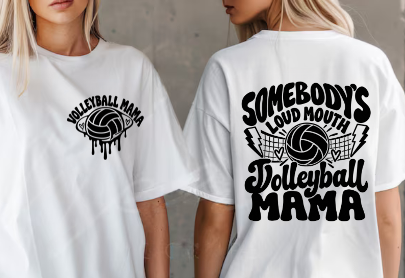 Loud Mouth Volleyball Mama