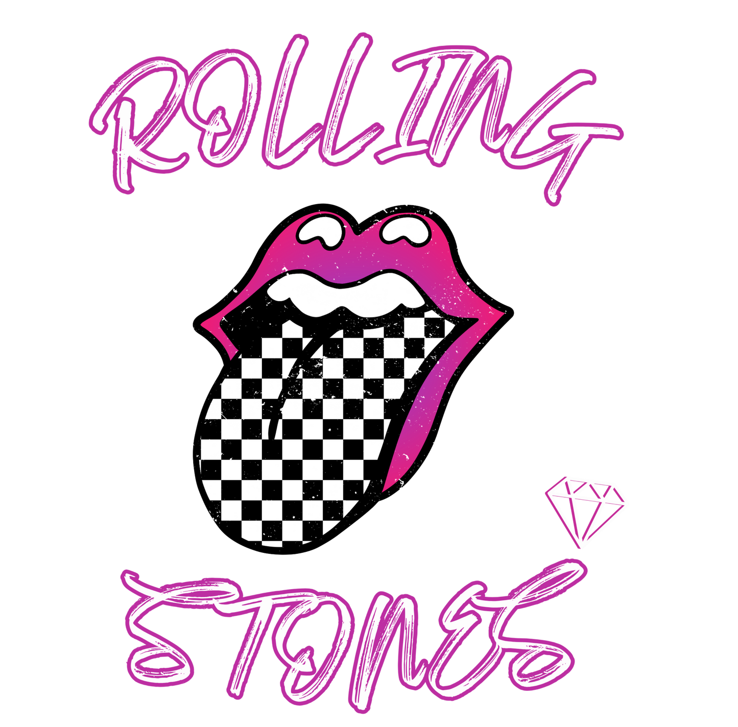 Purple Rolling Stones 👄