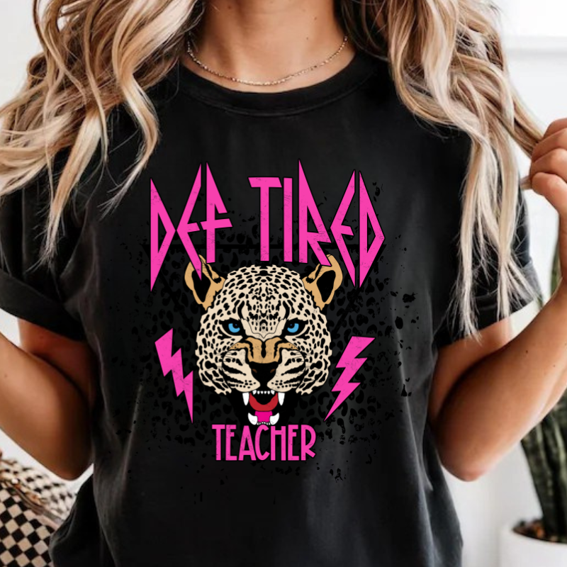 Def Tired Teacher