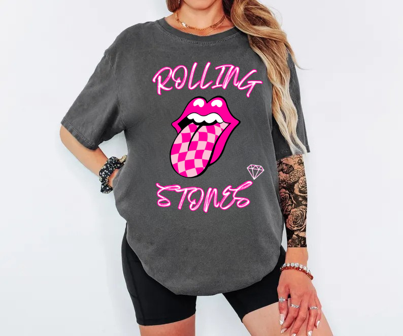 Pink Rolling Stones 👄