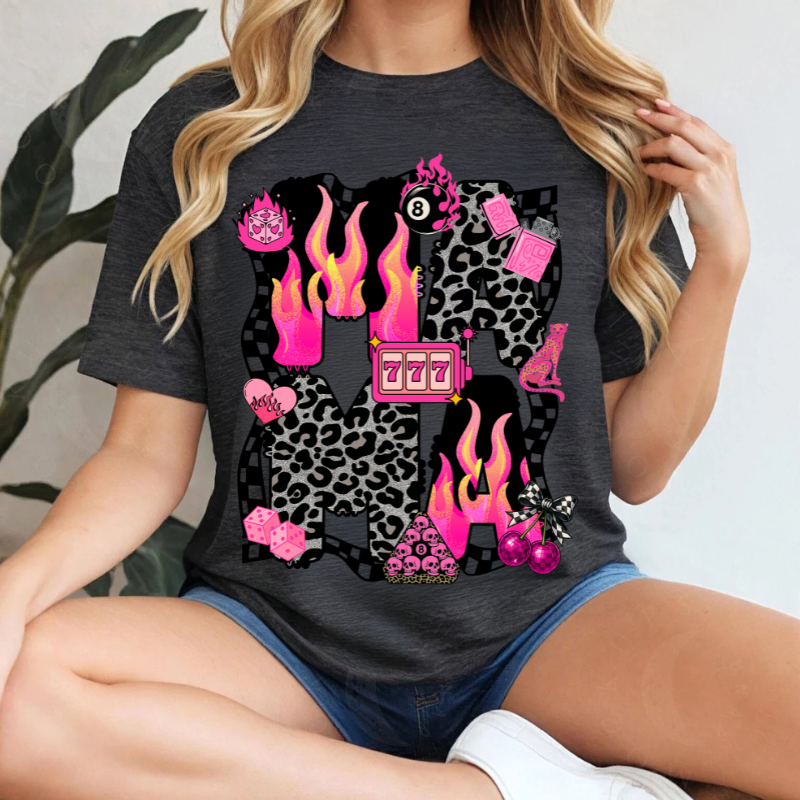Mama Flames Pink