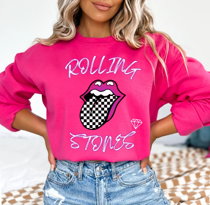 Purple Rolling Stones 👄