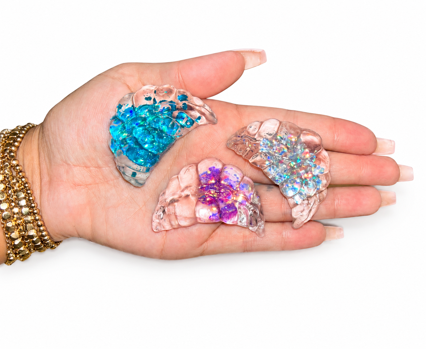 MINI 3pc Glitter Dumpling