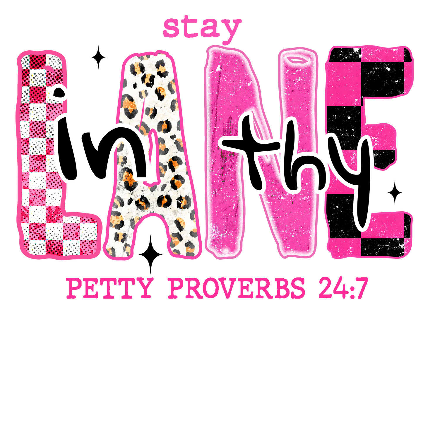 Stay In Thy Lane