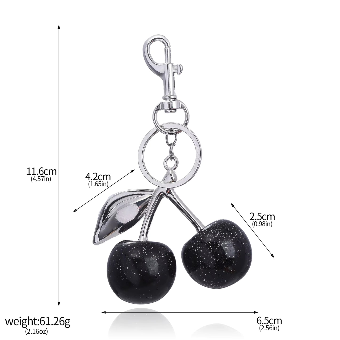 Cherry Purse Charm