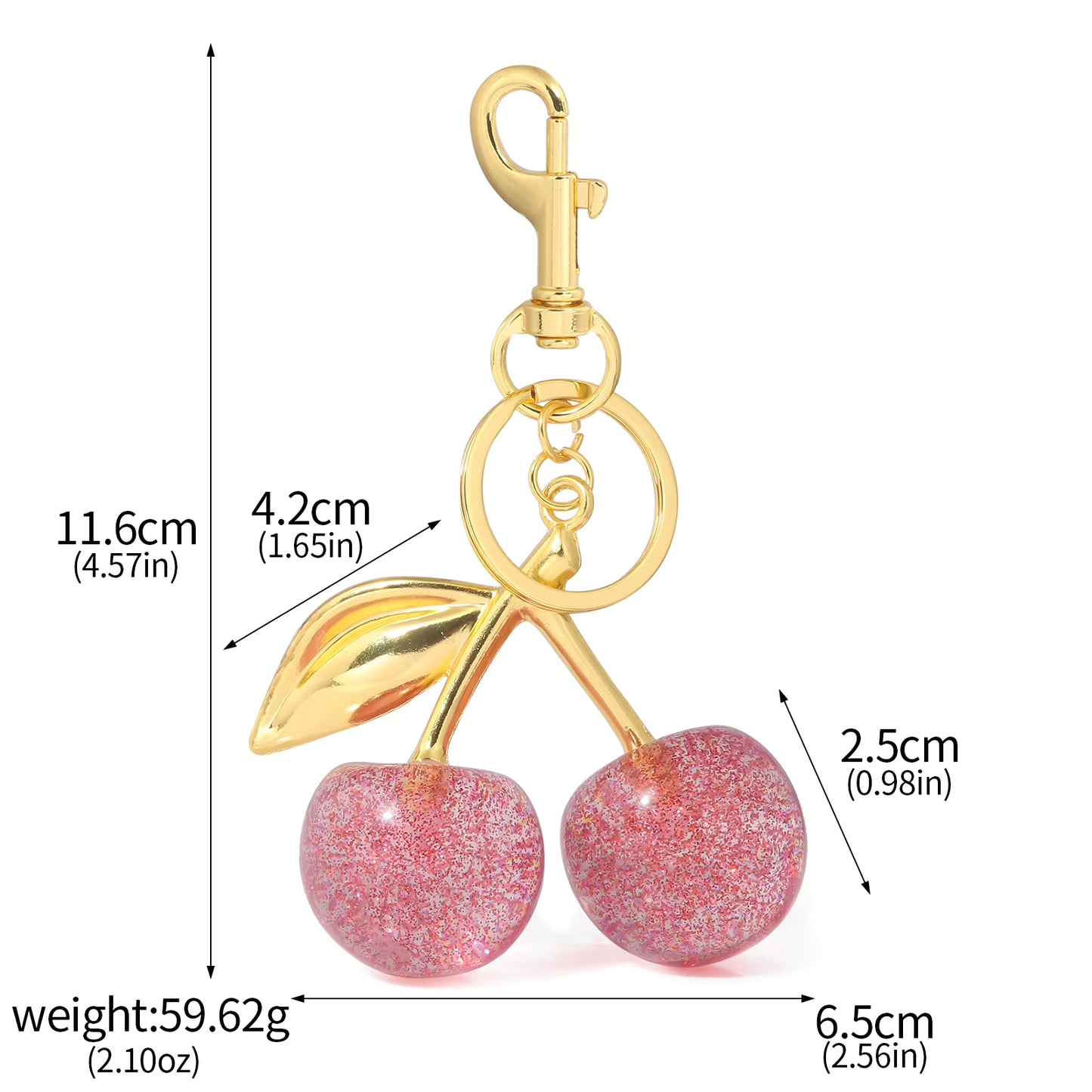 Cherry Purse Charm