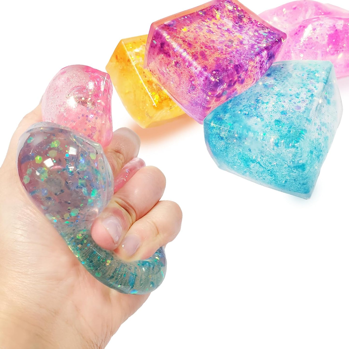 Glitter Squeeze Ball