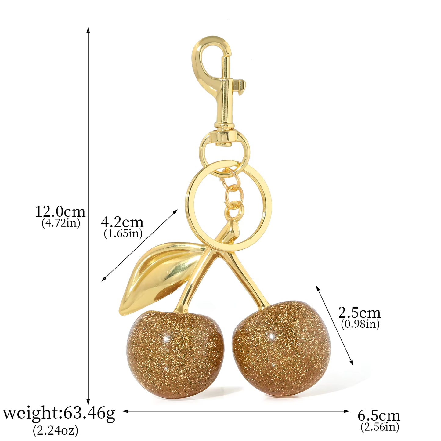 Cherry Purse Charm