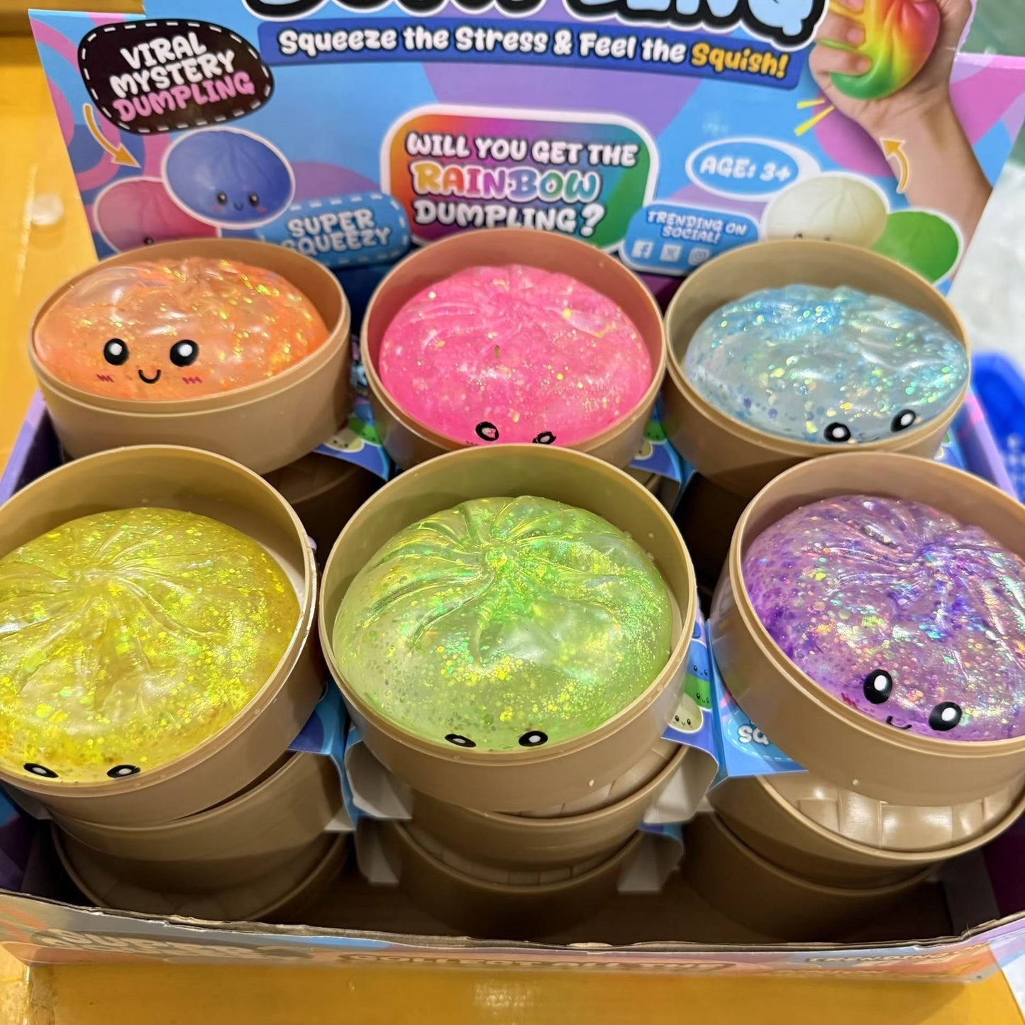 Sugar Maltose Glitter Dumpling