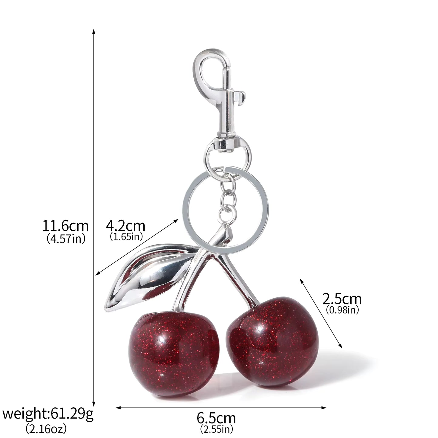 Cherry Purse Charm