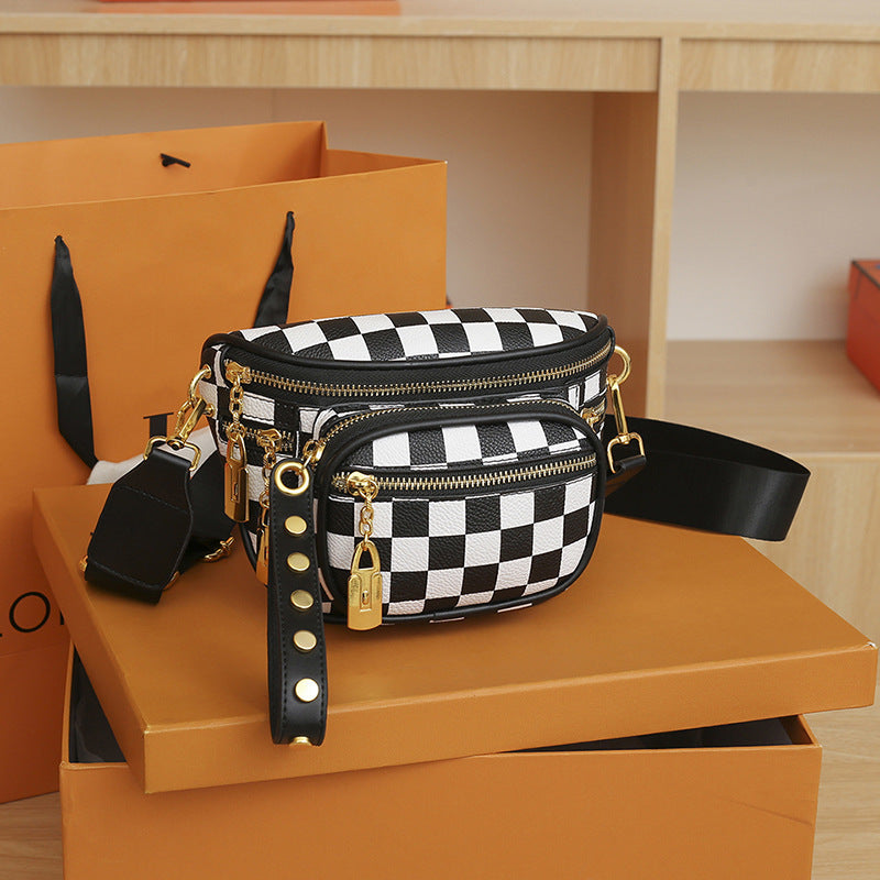 Checkered Sling Bag