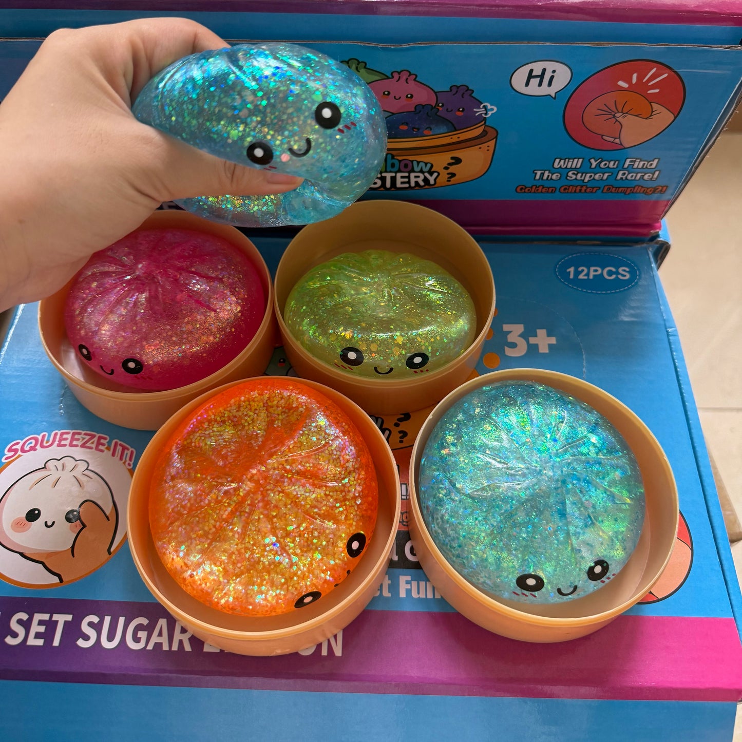 Sugar Maltose Glitter Dumpling