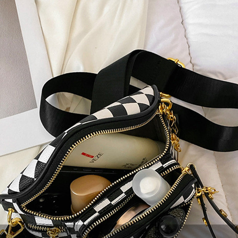 Checkered Sling Bag