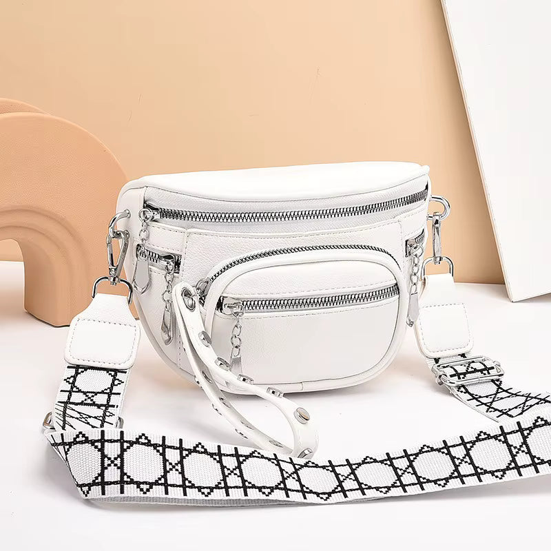 Sling Bag Silver Hardware