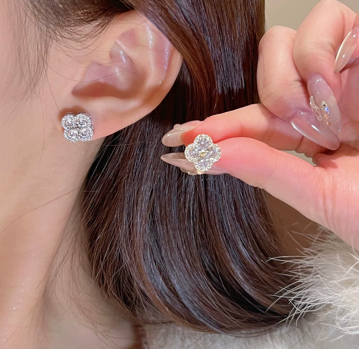 Flower Stud Earrings