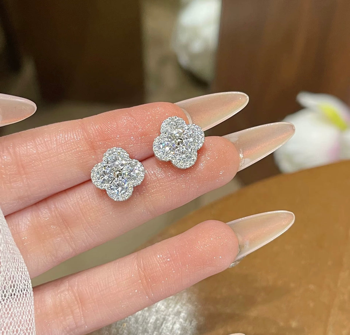 Flower Stud Earrings