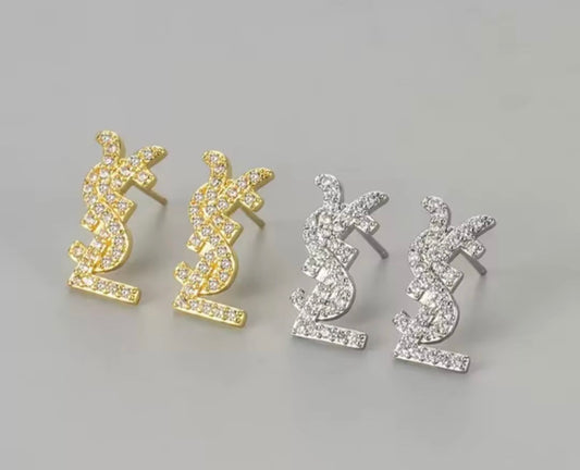 Thick Y Earrings