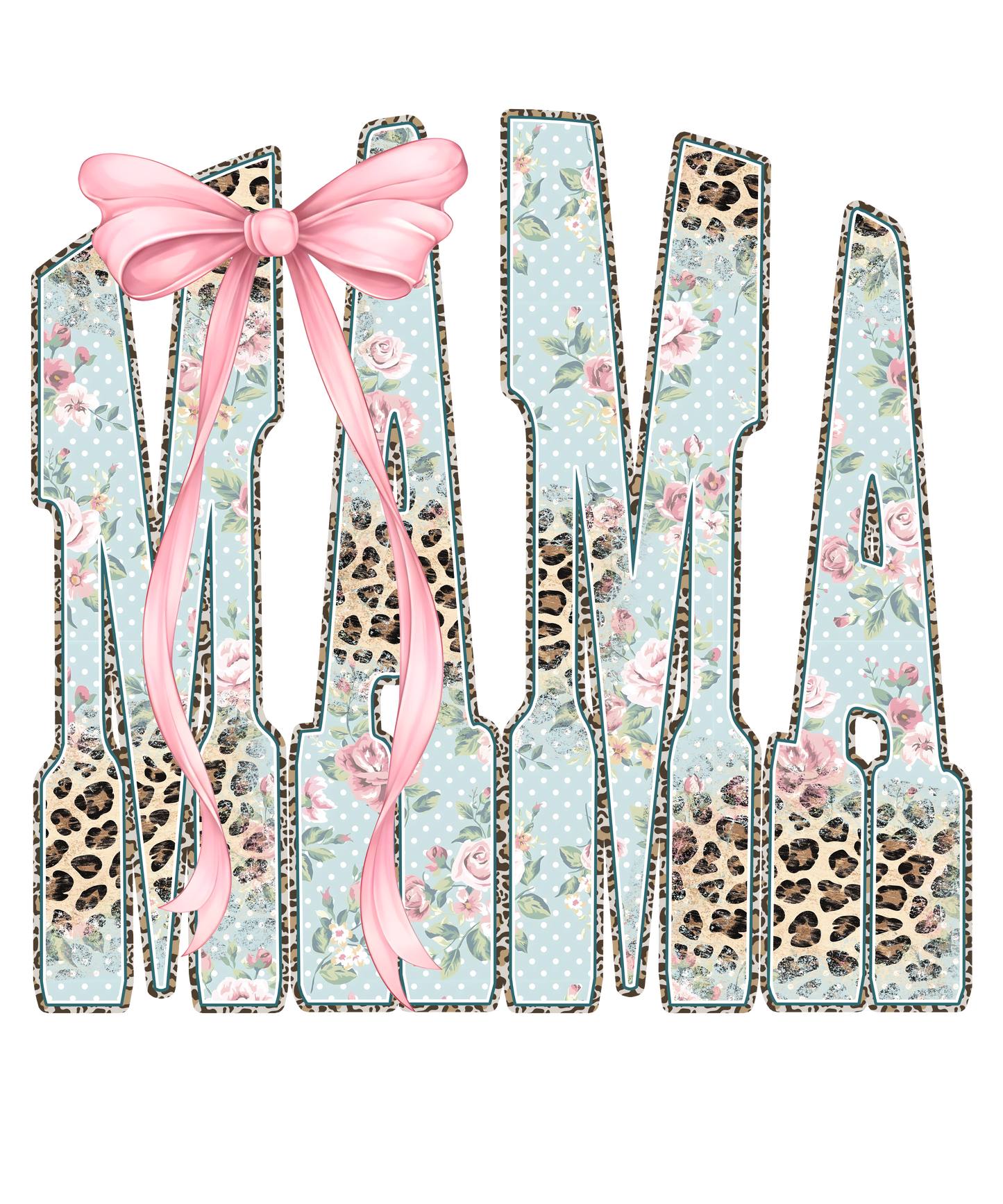 Rose & Leopard Mama