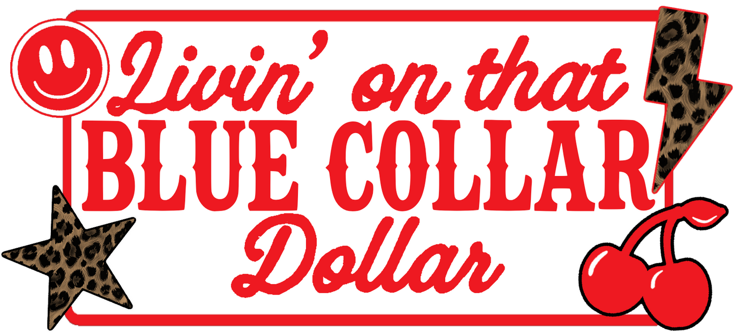 Blue Collar Dollar Trucker Hat