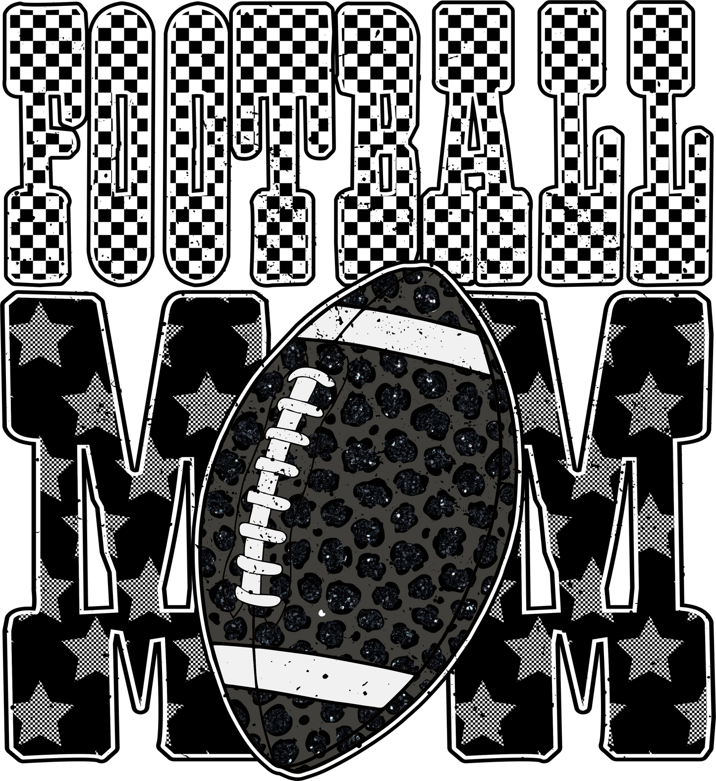 Football Mom Checkered🏈