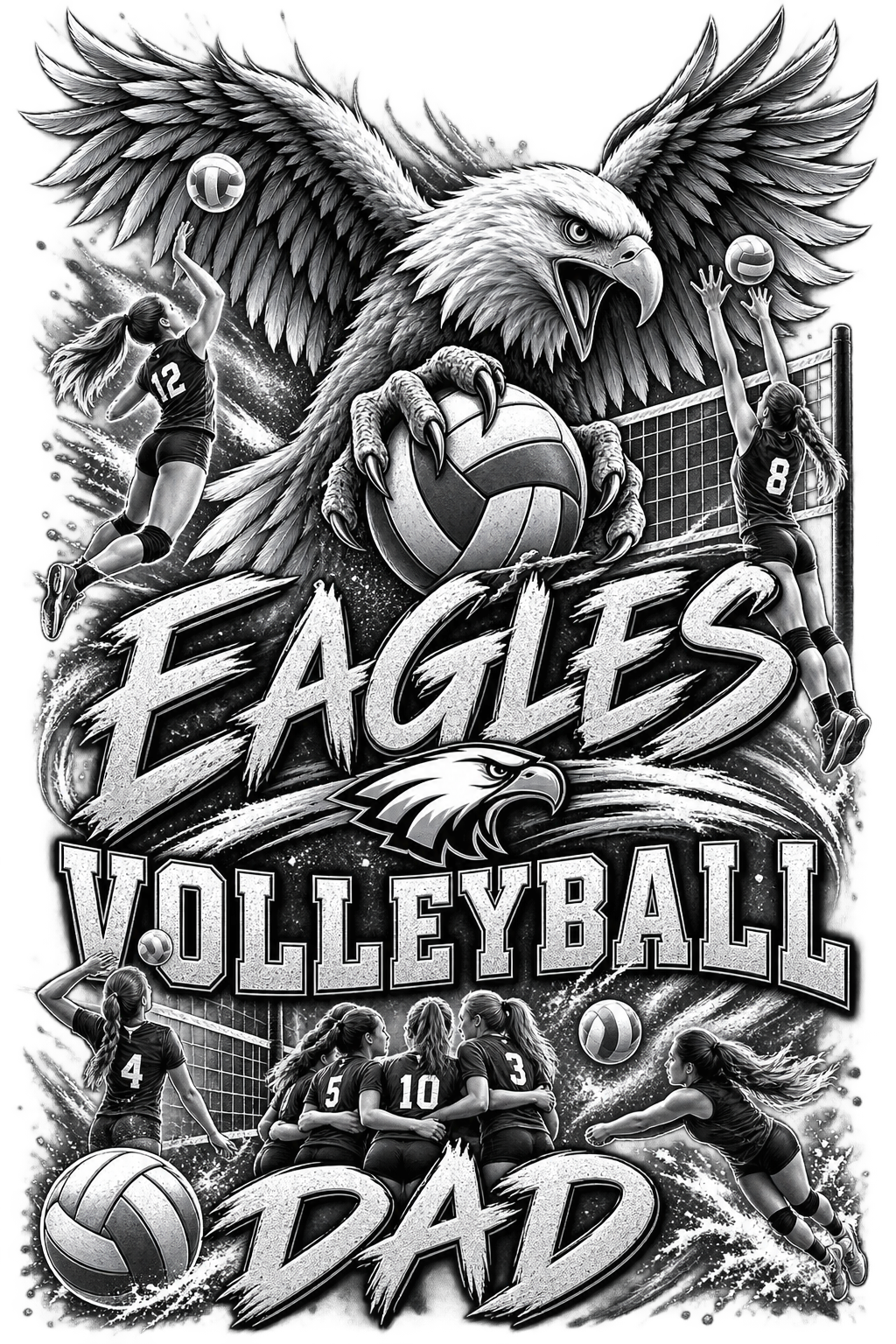 Eagles Volleyball Dad